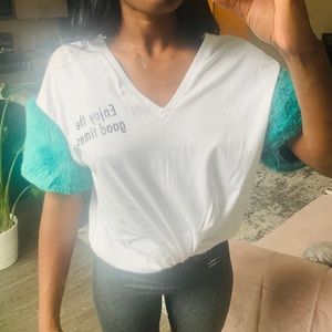 Oversized White tee / T-shirt